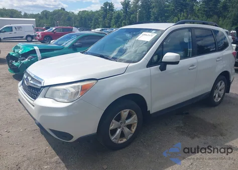 2014 Subaru Forester 2.5I Premium из США, поврежденный, VIN JF2SJACC8EG408618